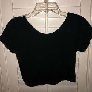 Black Brandy Melville Crop